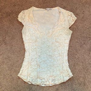 Cute Vintage Lace Top